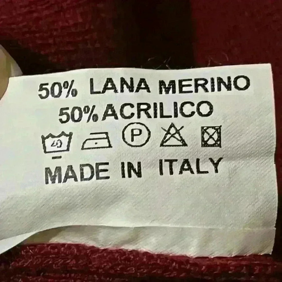 Messagerie Mens Merino Wool Italy Striped Knit Designer Pullover Sweater Size M - Picture 7 of 9